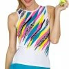 Tail Women's Zeta Tank Electra Place TC2882-N602 1 Tail Women's Zeta Tank Electra Place TC2882-N602 -New Ace Tennis Shop tail tc2882 web