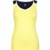 Tail Women's Navy Regatta Taura Tank Lemon Fizz/Navy Blue TD2053-8790 -New Ace Tennis Shop tail td2053 8790 website