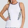 Tail Women's Zebra Safari Diamond Tank White TD2657-M521 -New Ace Tennis Shop tail td2657 web