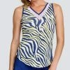 Tail Women's Zebra Safari Maya Tank TD2663-M521 -New Ace Tennis Shop tail td2663 web