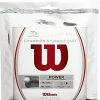 Wilson Champion's Choice Hybrid 16 String -New Ace Tennis Shop wilson champions choice web