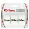 Wilson Pro Overgrip Perforated White (3-Pack) 2 Wilson Pro Overgrip Perforated White (3-Pack) -New Ace Tennis Shop wilson perforated grip website