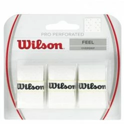 Wilson Pro Overgrip Perforated White (3-Pack)