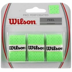 Wilson Pro Overgrip Perforated Green (3-Pack)