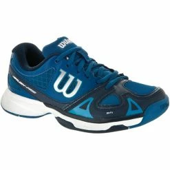 Wilson Rush Pro Junior Tennis Shoe Deep Water/Navy/Scuba Blue